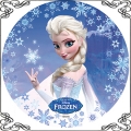 101 opłatek Elsa z Kraina Lodu ze snieżkami Elza