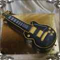151 Tort gitara przestrzenny duży guitar cake