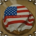 154 Tort flaga USA  ameryki dla Jankesa 