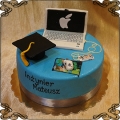 157 Tort inżyniera czapka laptop notebook mysza mac komputer