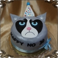 212 Tort wkurzony kot , zły kot , NO HAPPY CAT