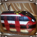 88 Tort szybki tramwaj czerwony  urodzinowy 