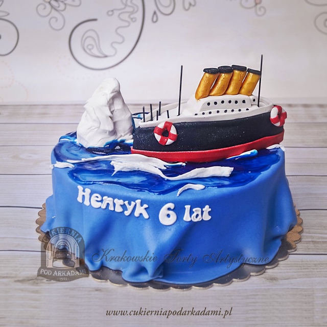 Titanic i góra lodowa