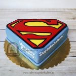 Tort z logo Supermana