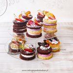 Naked minicakes - biszkoptowe minitorciki z owocami