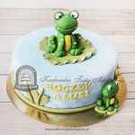 Tort z żabkami
