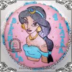 tort Księżniczka Jasmina artystyczny
