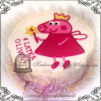 Tort Peppa wróżka