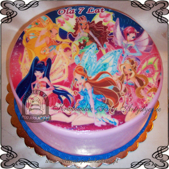 Tort Winx Club Cukiernia pod Arkadami fotort