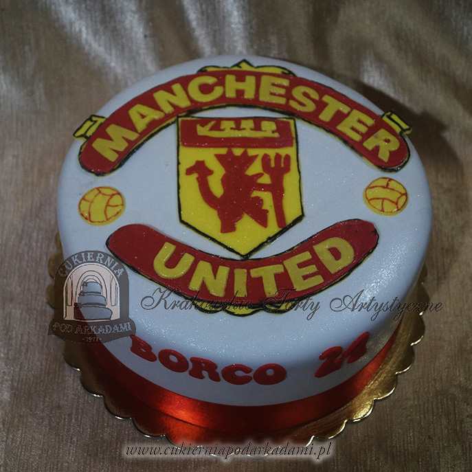 107ASM.Tort-Menchester-United-logo-na-plasko-sport-pilka-dla-kibica-cukiernia-pod-arkadami-krakow