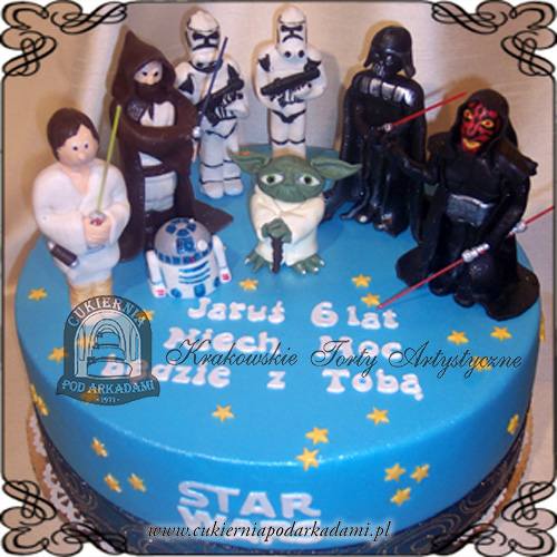 18ADCH.Tort-Gwiezdne-Wojny-star-wars-duzy-rycerze-Jedi-figurki-z-lukru-cukiernia-pod-arkadami-krakow