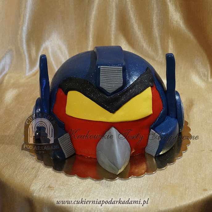 93ADCH.Tort-angry-birds-transformers-przestrzenny-tort-czerwony-ptak-cukiernia-pod-arkadami-krakow