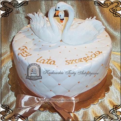 125-AOA-tort-na-rocznica-jubileusz-z-labedziem-rocznica-cukiernia-pod-arkadami-krakow