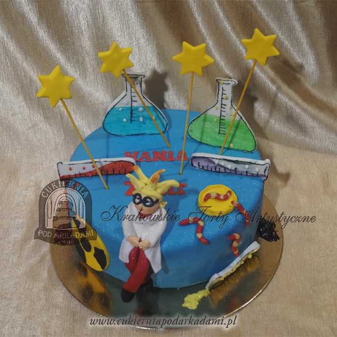 174-AOA-Tort-chemik-szalony-menzurki-labolatorium-doswiadczenia-cukiernia-pod-arkadami-krakow