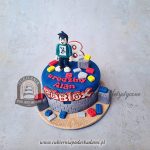 458BD Tort ROBLOX z figurką i klockami cpa