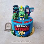 466BD Tort Brawl Stars z figurkami z gry cpa