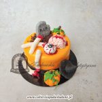 489BA Straszny tort na Halloween cpa