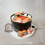 492BA Tort w ksztacie sushi cpa